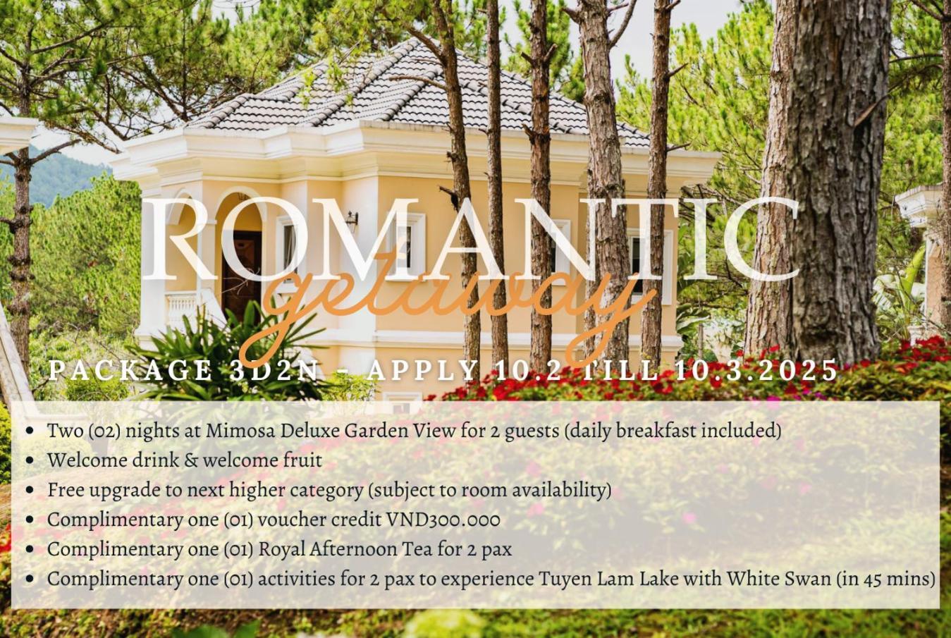 Dalat Edensee Lake Resort & Spa Exterior photo